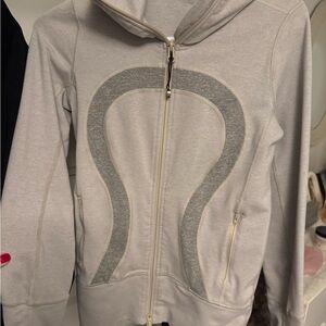 lululemon athletica Gray Zip-Up Hoodie